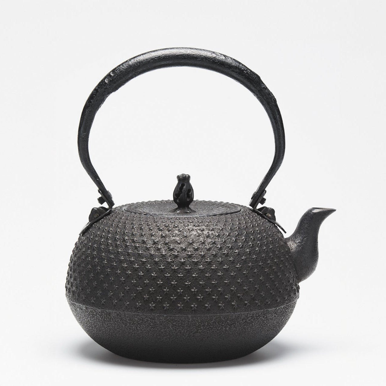 リサイクル南部鉄瓶 布団型 2.2L 星霰模様