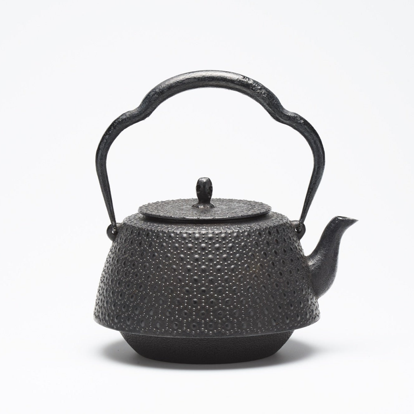 リサイクル南部鉄瓶 九重型 1.2L 亀甲模様