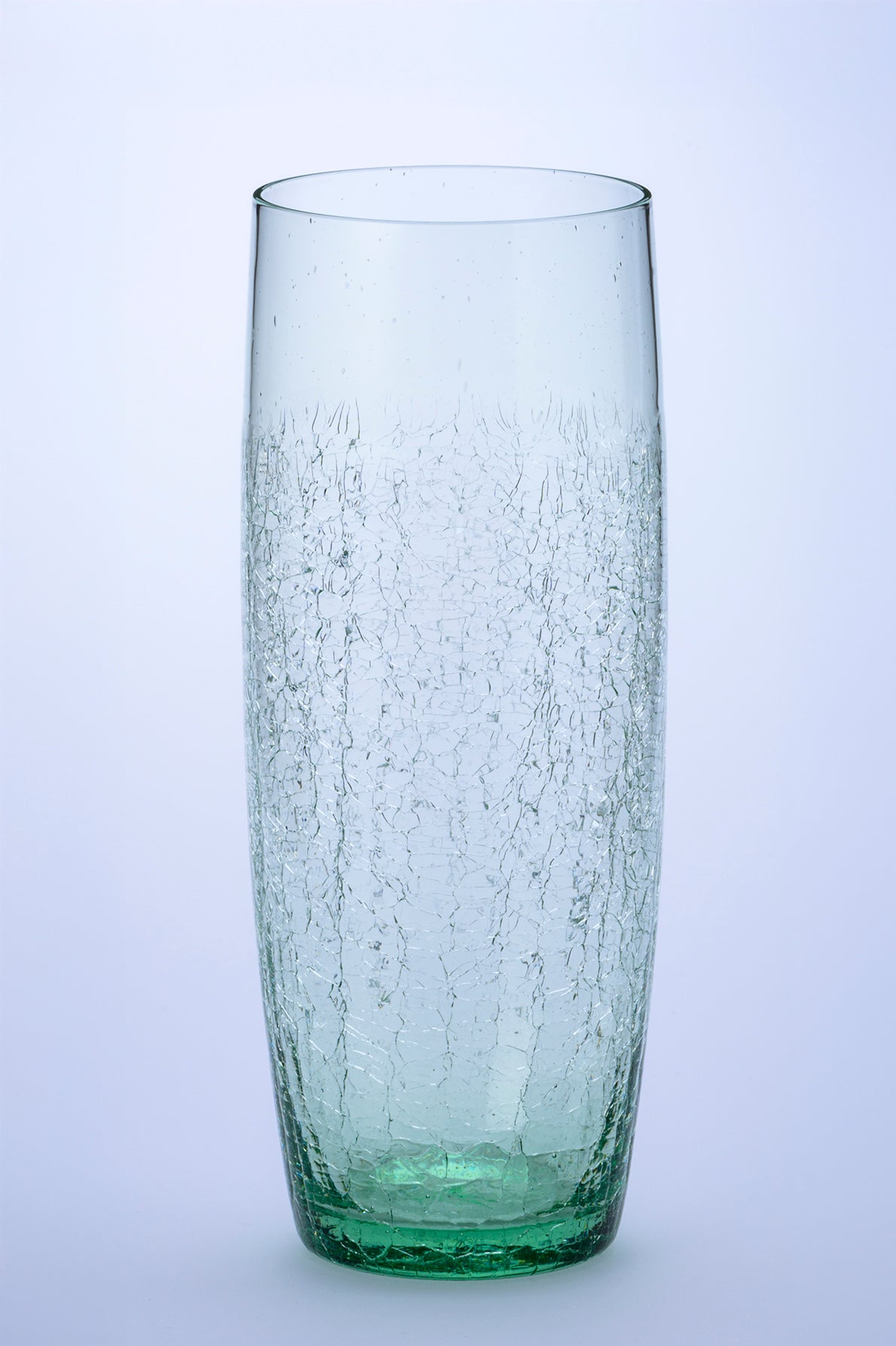 自動車ガラスを再生 リサイクルカクテルグラス ひび模様 320cc