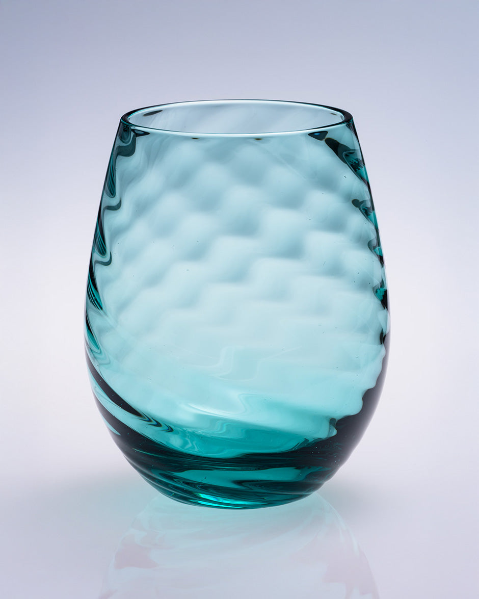 自動車ガラスを再生 リサイクルタンブラー 無地・モール模様 250cc