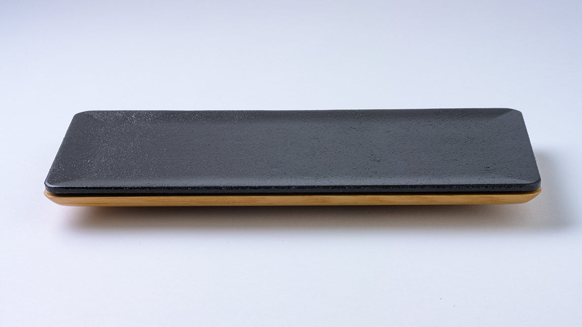 リサイクル鉄皿 角型 250×120mm