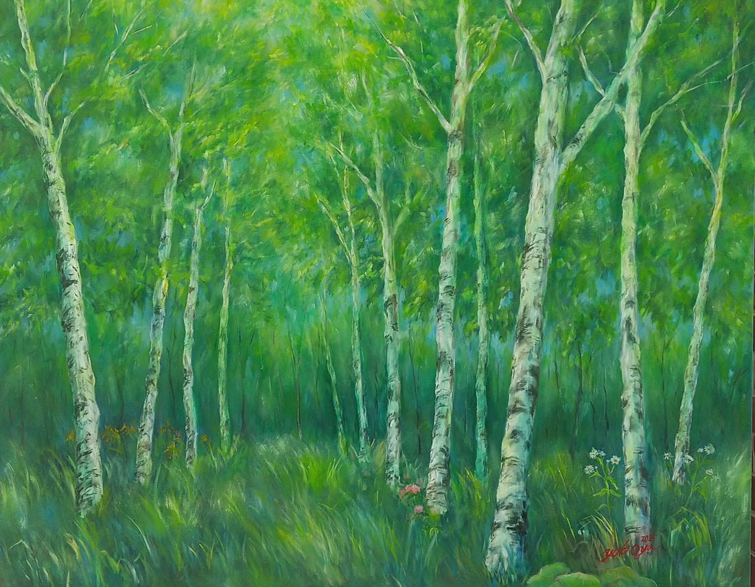 大矢夕貴 絵画展　−光を紡いで−