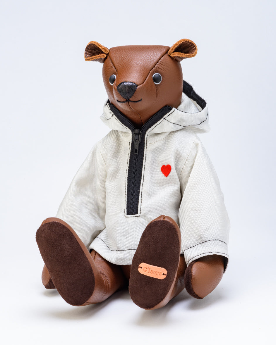 リサイクルレザーテディベアに新色登場!