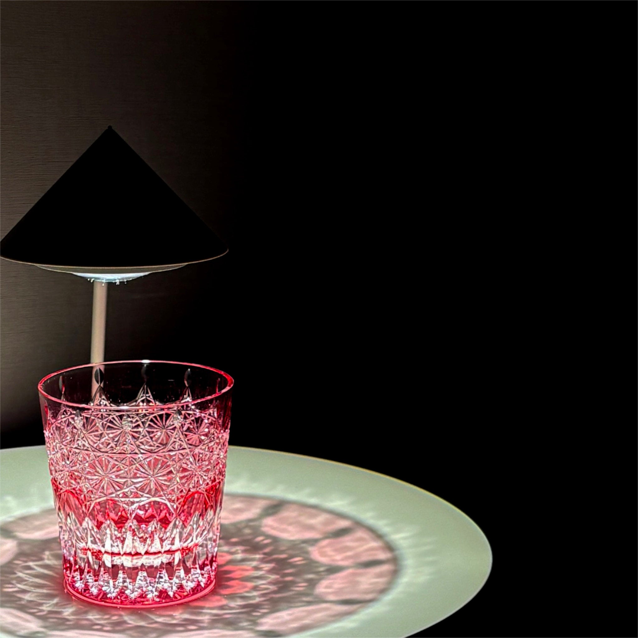 小樽切子 オールドファッショングラス 金銀銅を再生 ティアラ