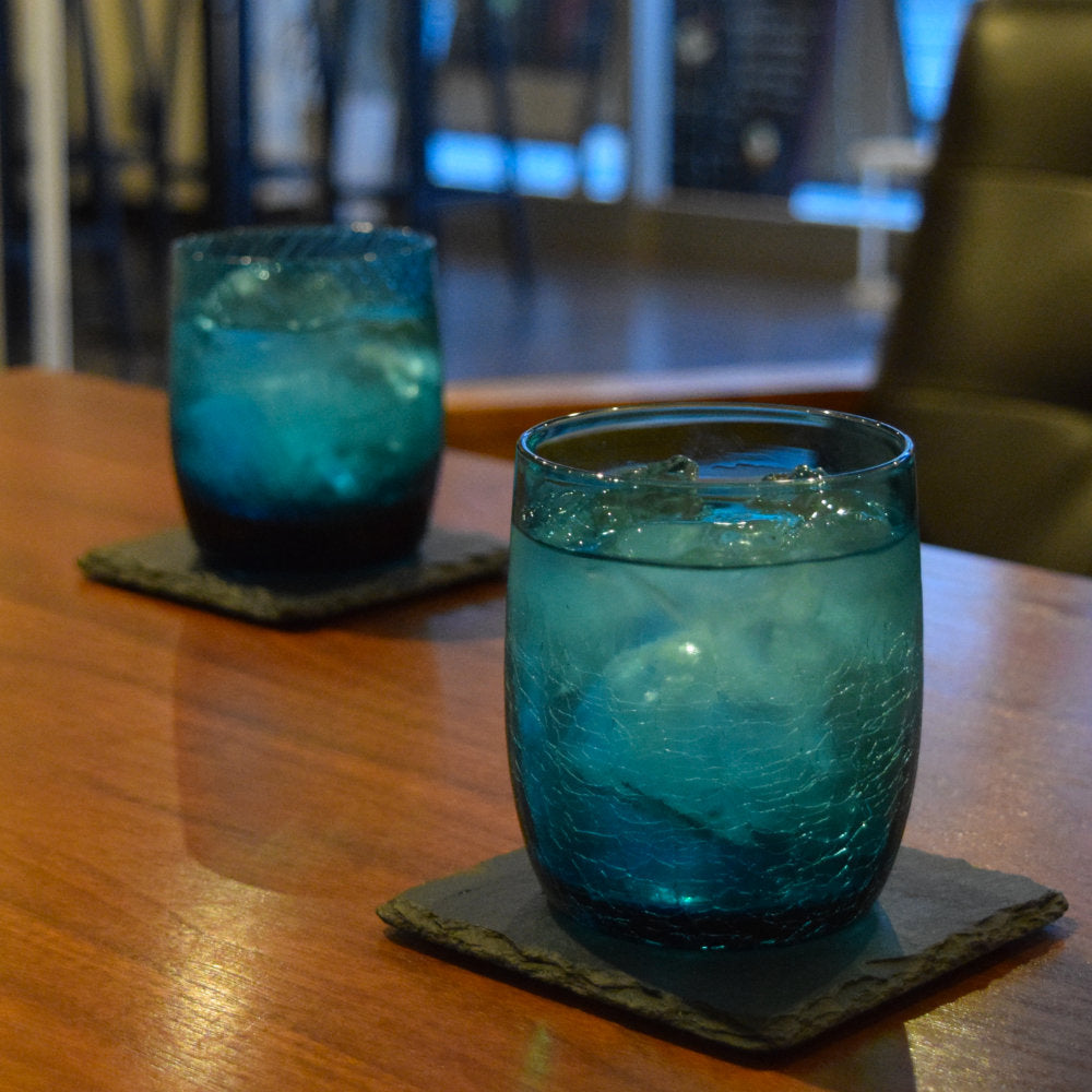 【小樽硝子】リサイクルロックグラス クリスマス限定特別ギフトセット