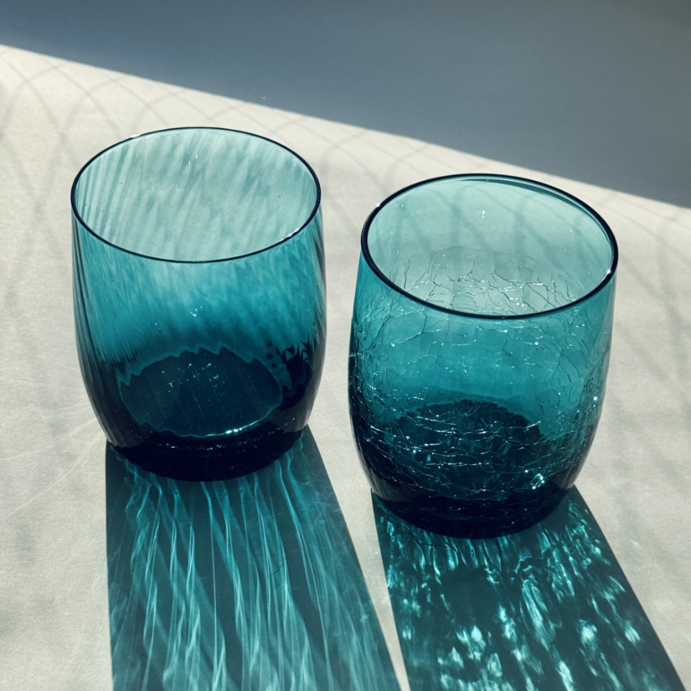 【小樽硝子】リサイクルロックグラス クリスマス限定特別ギフトセット